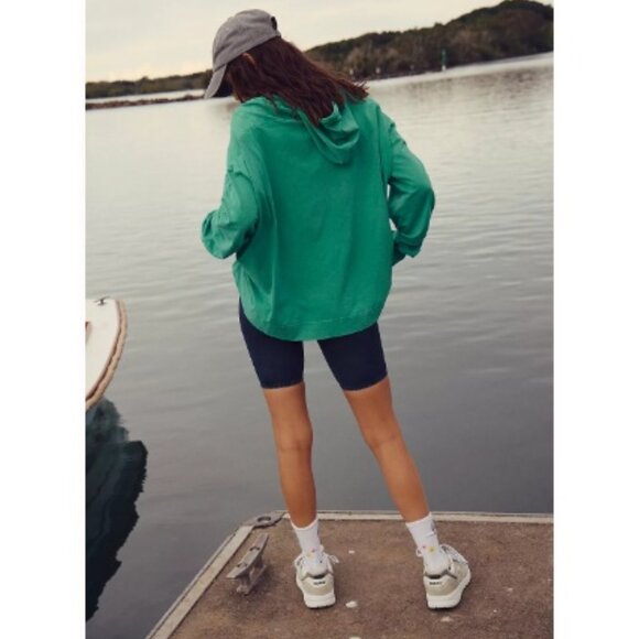 NWT FP Movement Hot Shot Hooded Layer, Green | Size Small - Picture 3 of 9